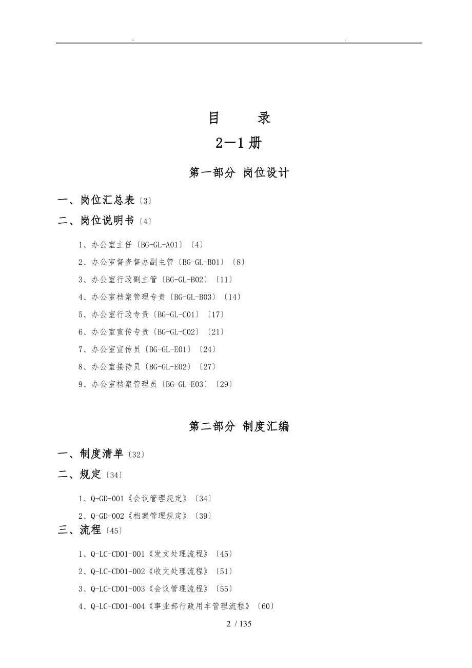 某集团—行政部达标创一流研发成果—岗位管理模式_第2页