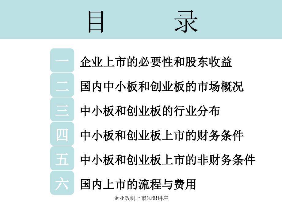 企业改制上市知识讲座课件_第2页