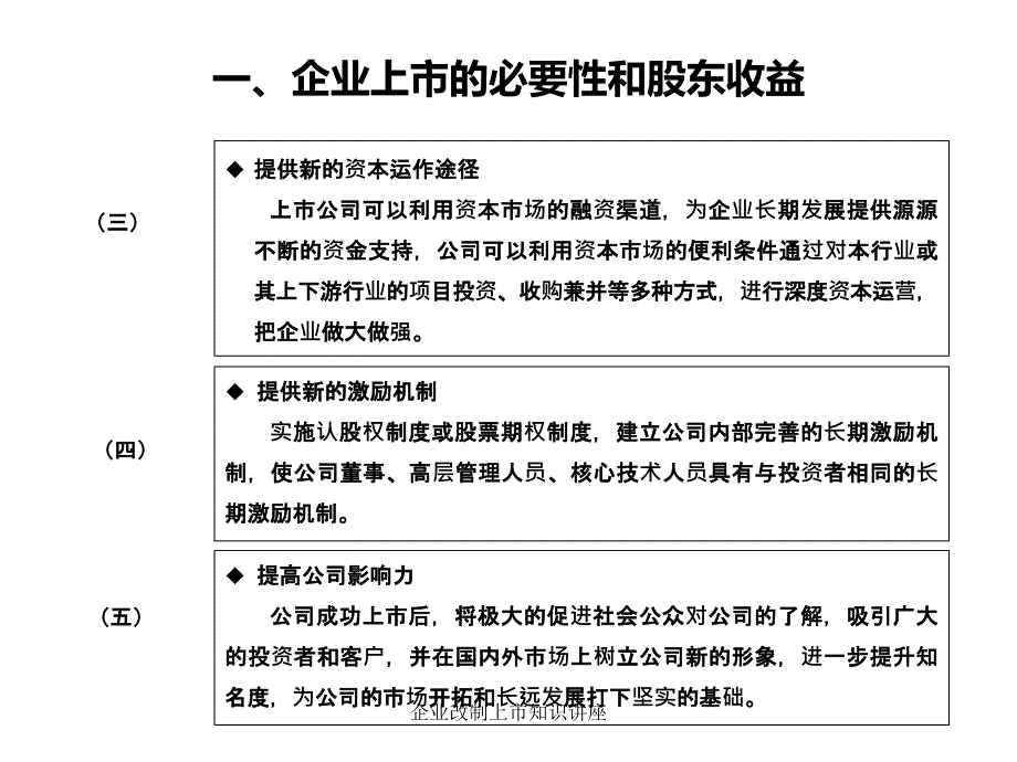 企业改制上市知识讲座课件_第4页