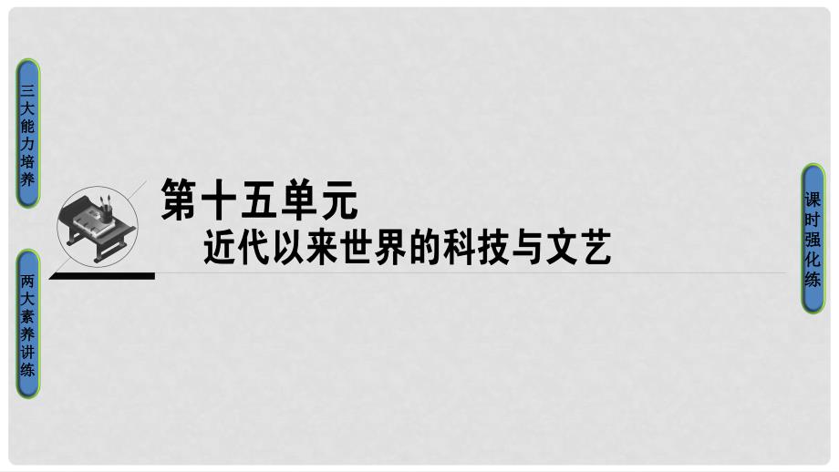 高考历史一轮复习 第15单元 近代以来世界的科技与文艺 第31讲 近代以来的世界科技课件 岳麓版_第1页