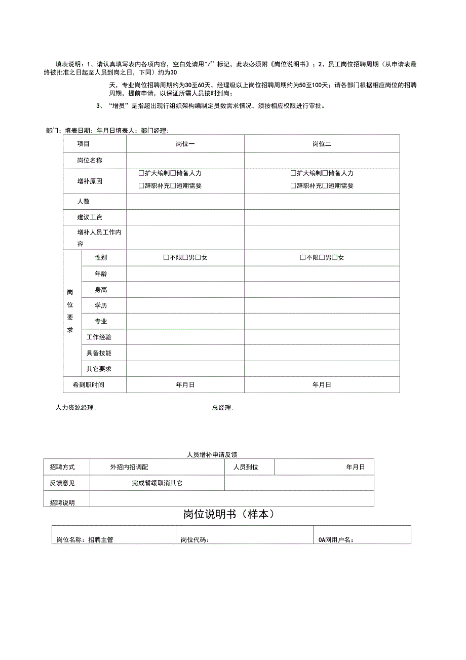 最新人力资源管理表格汇总(实用)_第3页