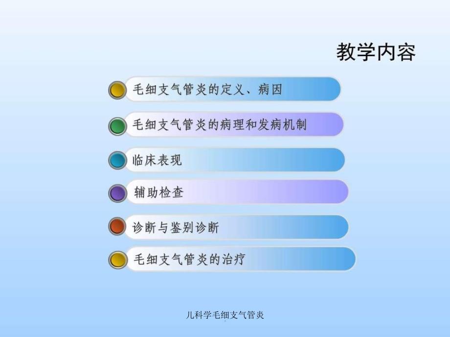 儿科学毛细支气管炎课件_第2页