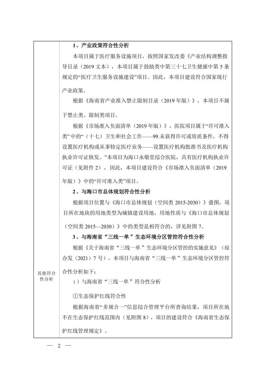 海口永敬堂综合医院项目 环评报告.docx_第5页