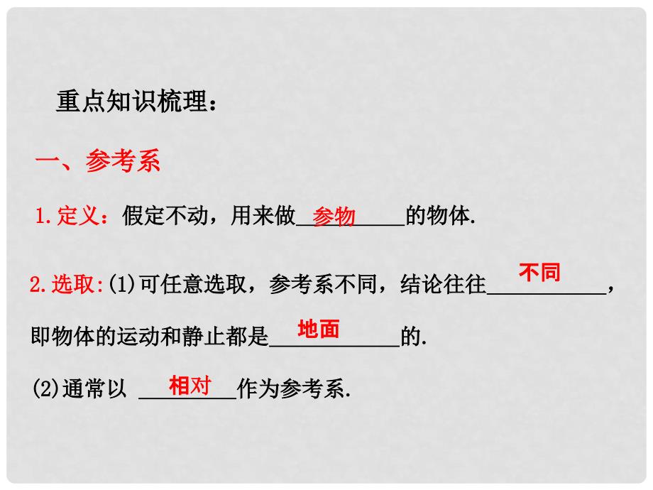 高考物理一轮复习 1.1匀速直线运动的规律及其应用同步课件_第2页