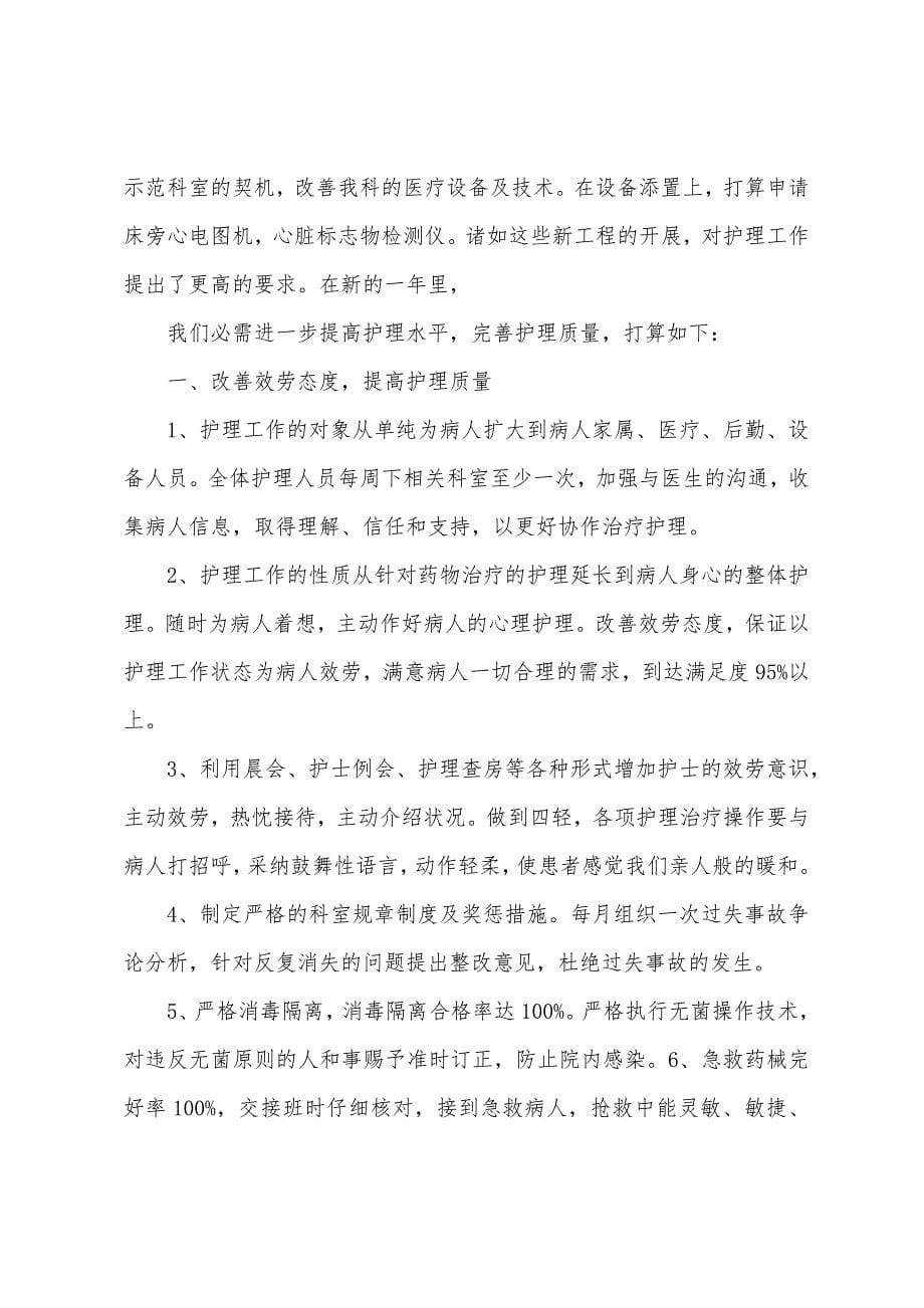 内科护士个人工作计划.docx_第5页