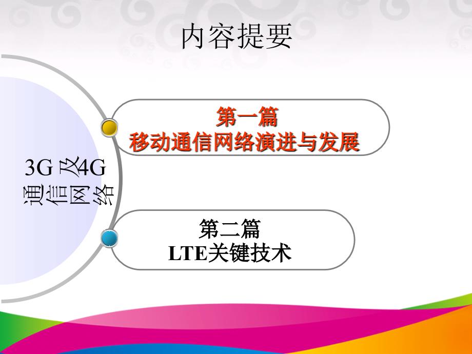 移动通信网络演进及LTE关键技术（PPT41页)_第2页