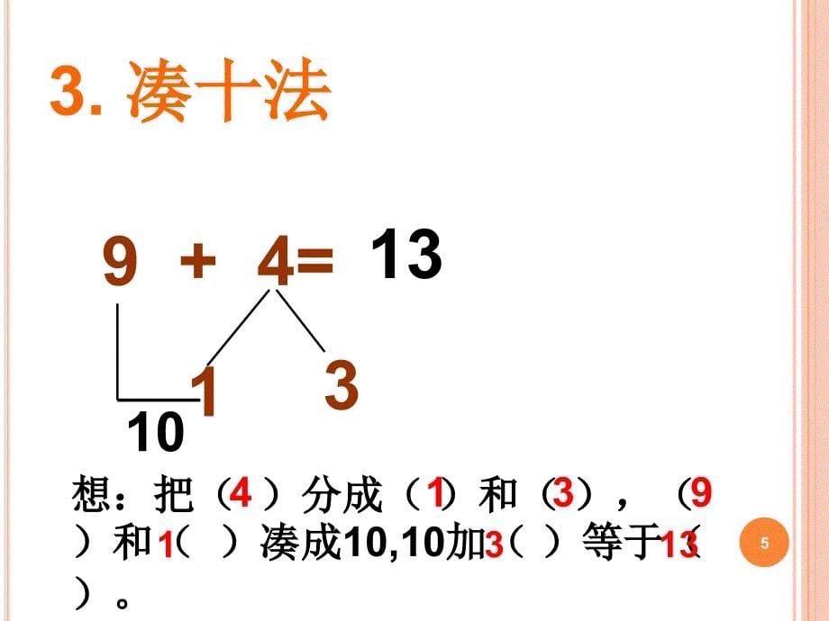 凑十法过程ppt课件_第5页