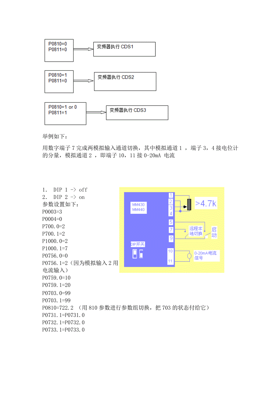 西门子标准变频器参数组切换应用_第2页