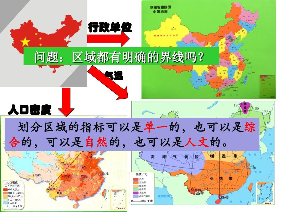 鲁教版高中地理必修3第1单元第1节认识区域(共36张PPT)_第3页