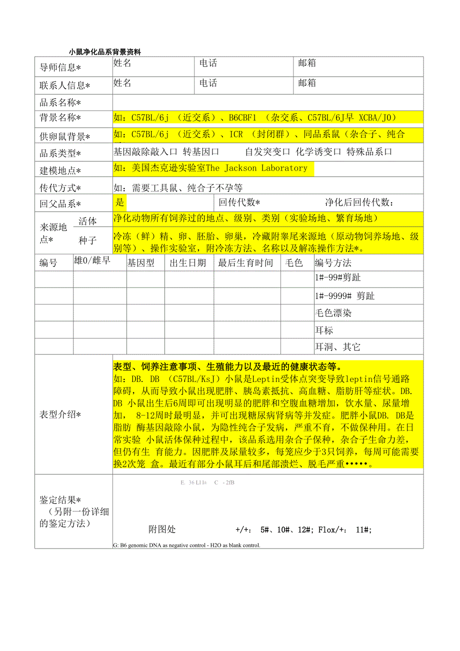 小鼠净化品系背景资料_第1页