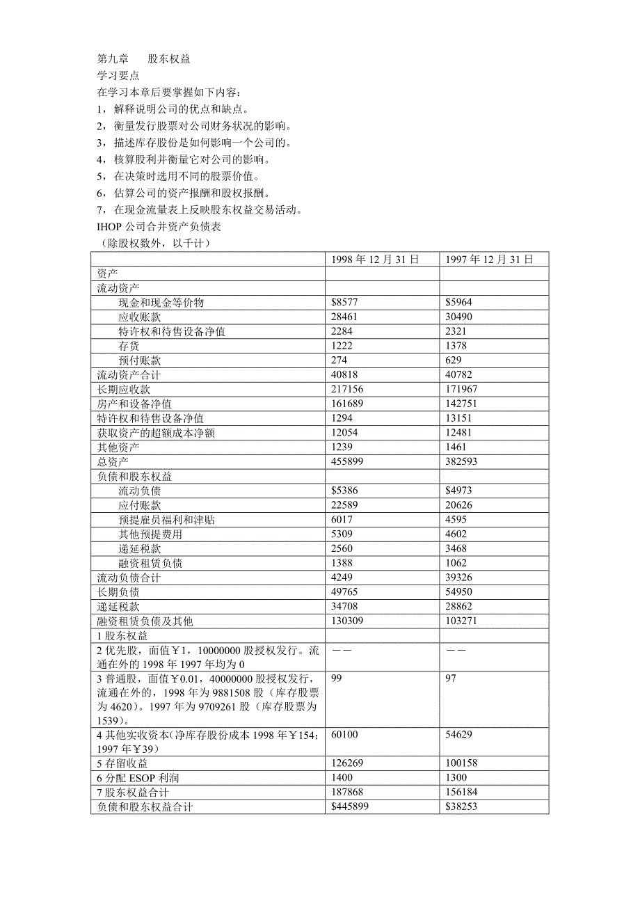 股东权益综合分析_第1页