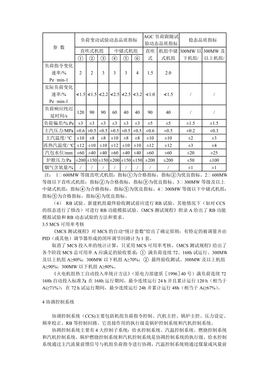 《火力发电厂模拟量控制系统验收测试规程》的编制说明_第4页