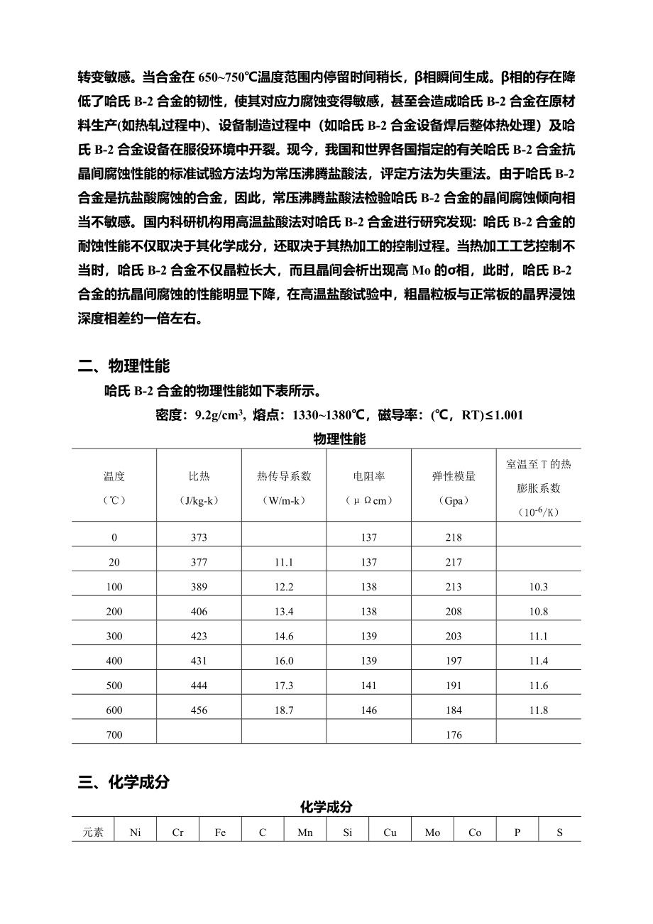 特种材料之哈氏合金介绍_第3页