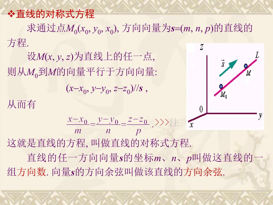 空间直线及其方程_第4页