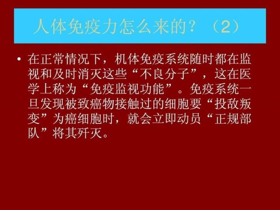 人体免疫力是最好的抗癌药.ppt_第5页