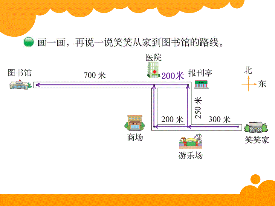 最新北师大版四年级数学上册去图书馆课件_第4页