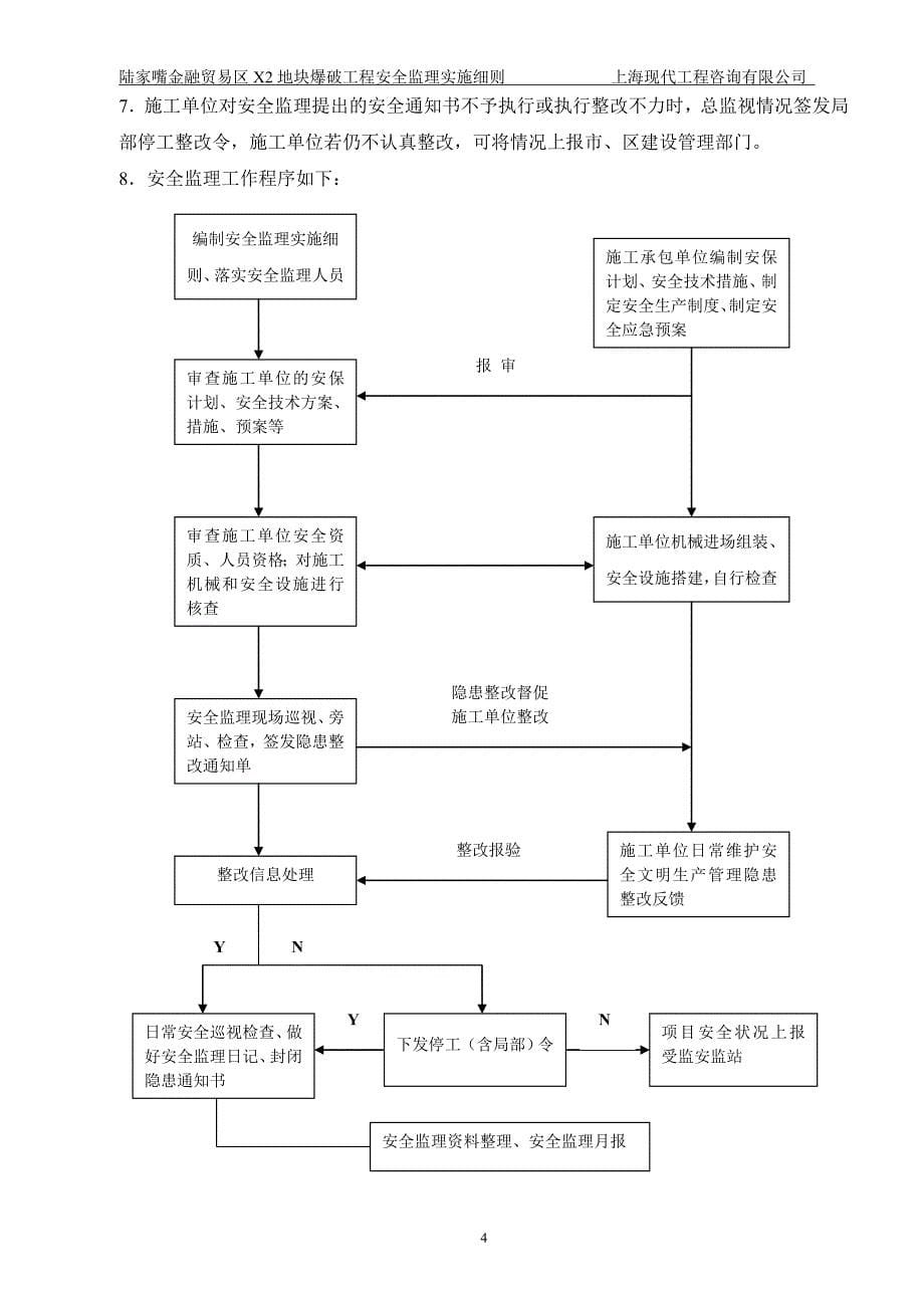 X2爆破工程安全监理实施细则_第5页