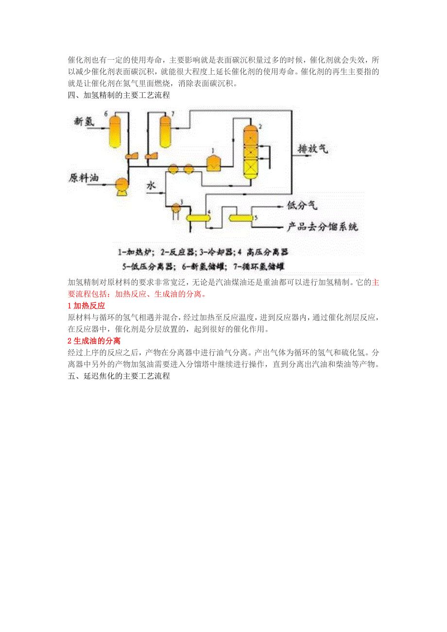 炼油化工装置的具体工艺流程_第4页