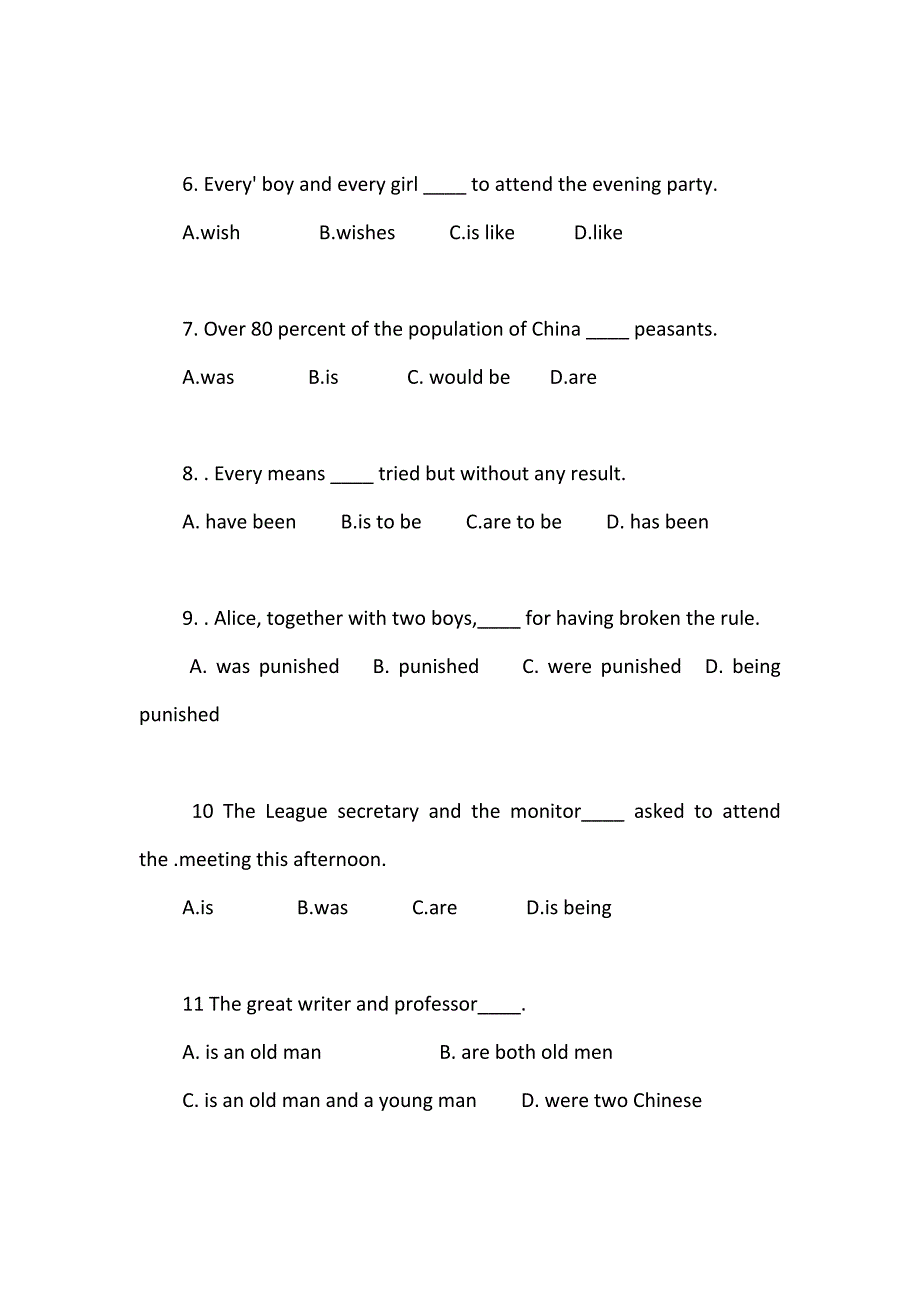三单元语法练习.doc_第4页