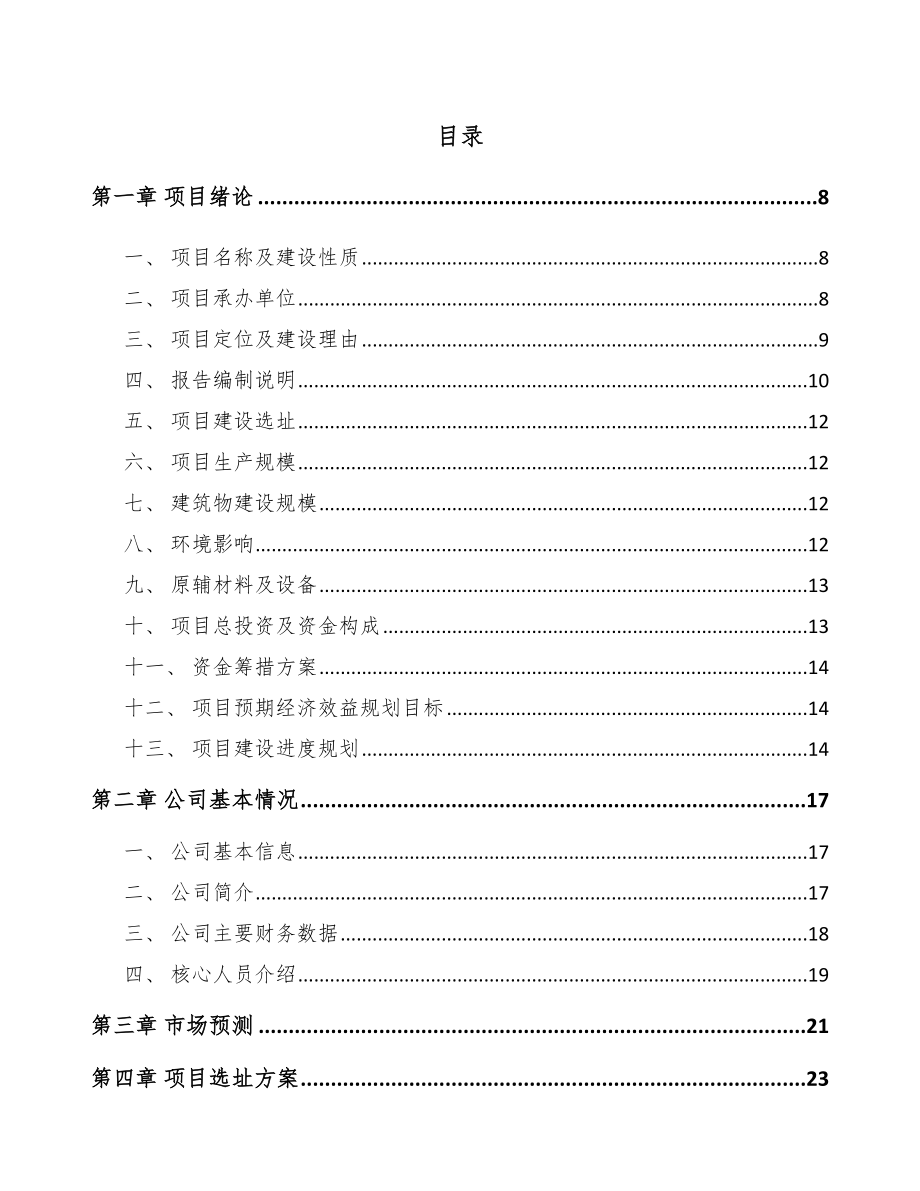 石家庄磷酸铁锂项目可行性研究报告_第4页