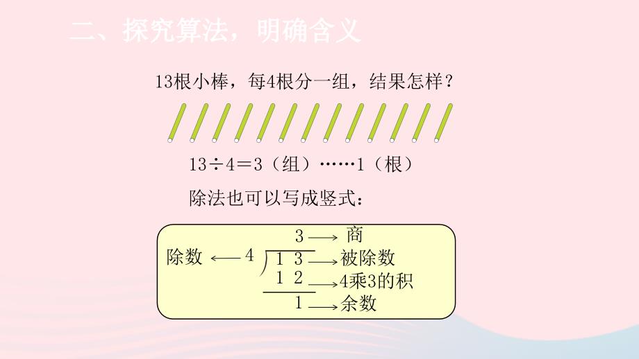 二年级数学下册6余数的除法1有余数的除法一教学课件2新人教版_第3页