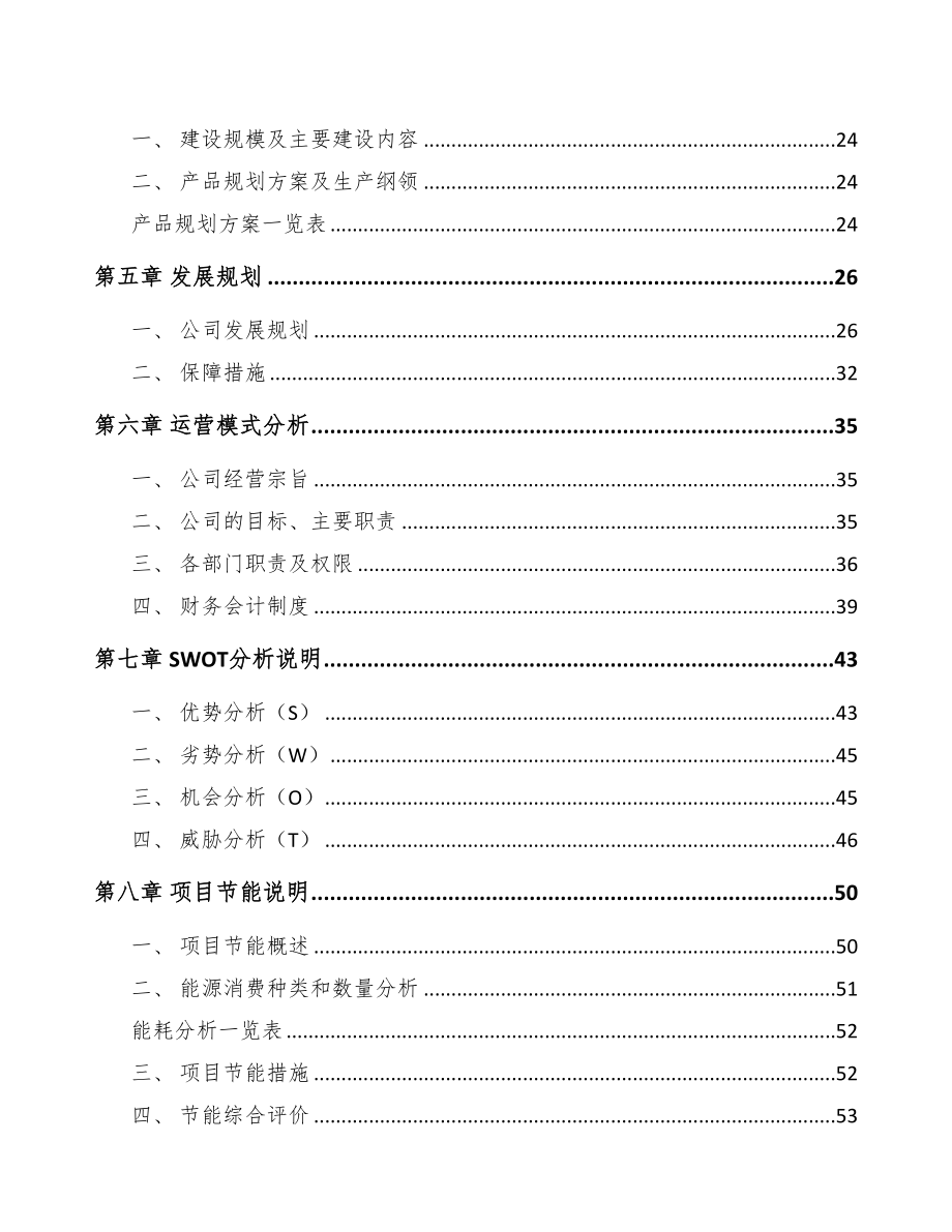 贵州脱氧剂项目可行性研究报告模板范本(DOC 77页)_第4页