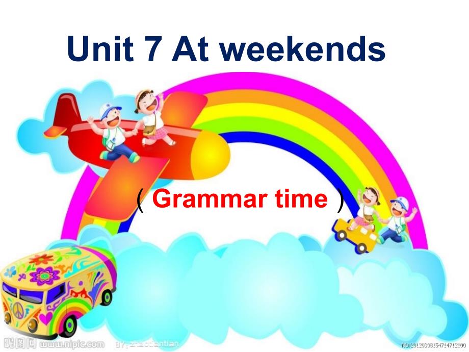 五年级英语上册ppt课件-Unit-7-At-weekends（Grammar-Fun-time）（7）-译林版_第1页