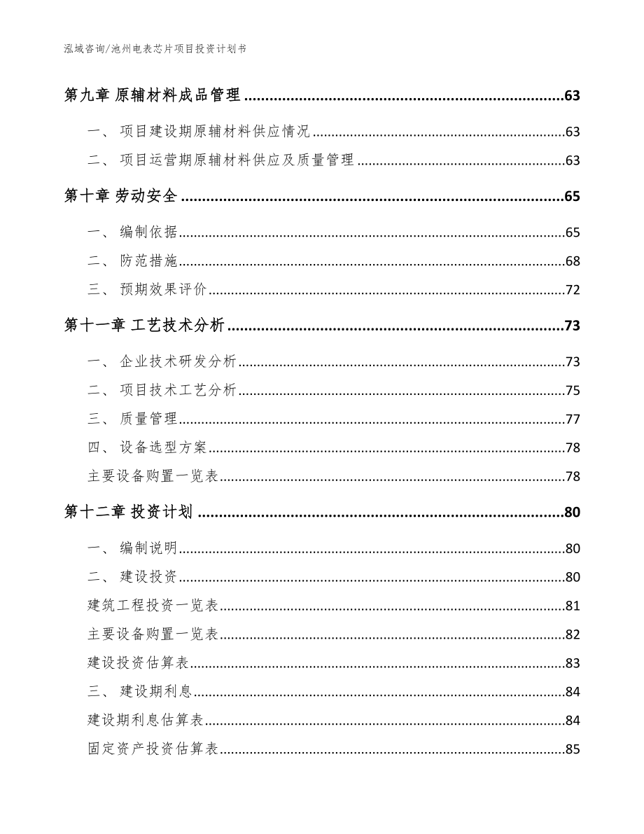 池州电表芯片项目投资计划书范文参考_第3页