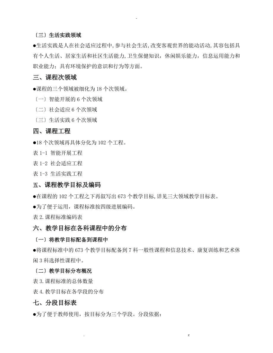 培智学校义务教育课程标准解读讲义_第4页