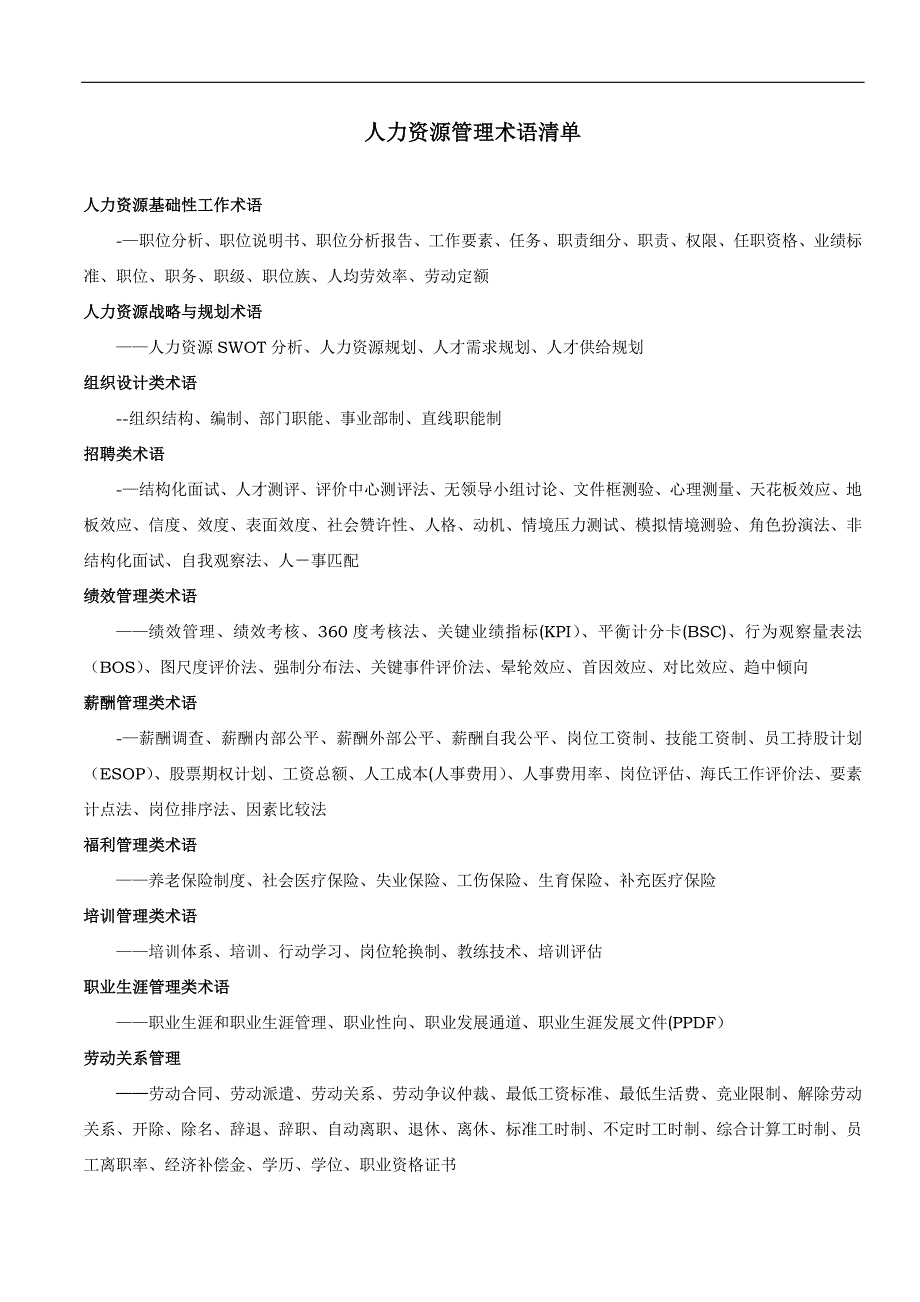 人力资源管理通用术语.doc_第1页