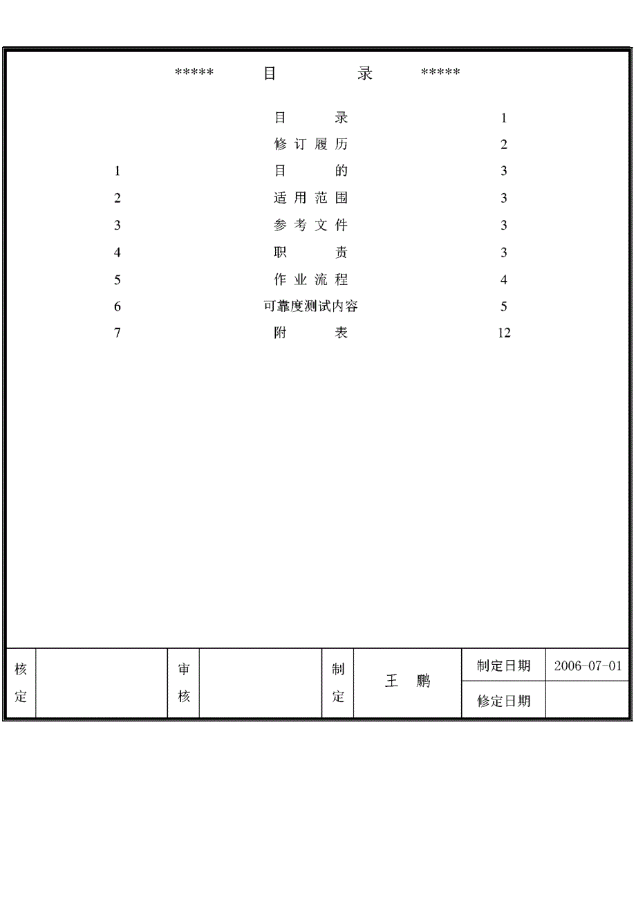 FPC可靠度检验测试规范标准_第1页