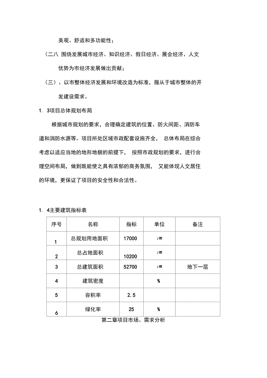 商贸楼项目可行性实施报告_第3页