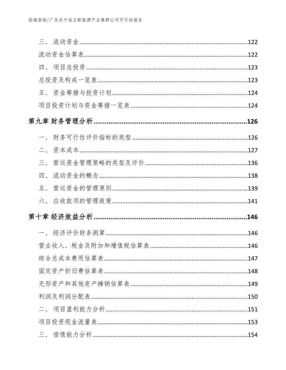 广东关于成立新能源产业集群公司可行性报告（范文参考）_第5页