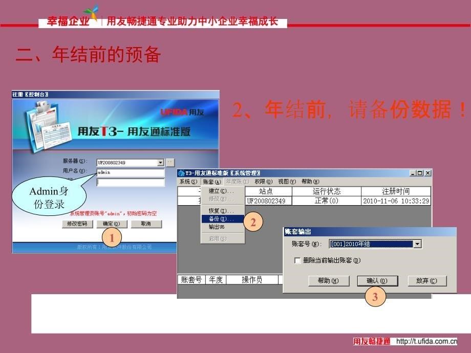 用友标准版详细年结流程步骤含截ppt课件_第5页
