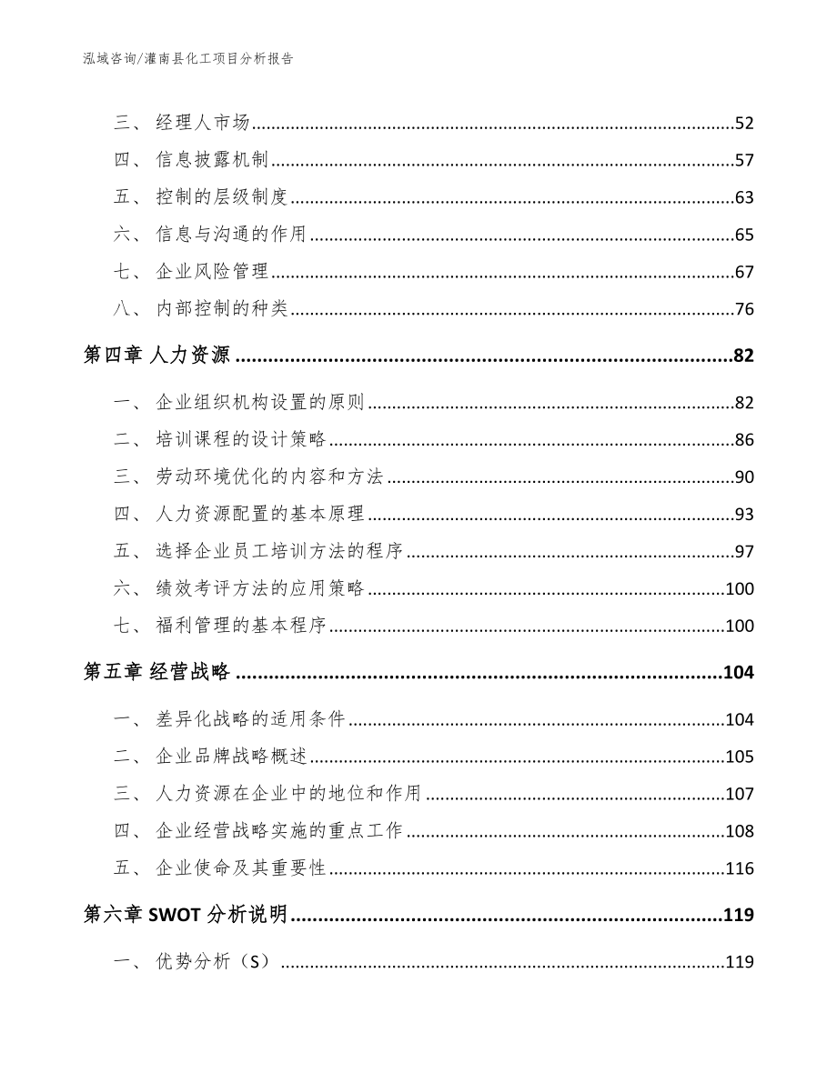 灌南县化工项目分析报告（模板参考）_第2页