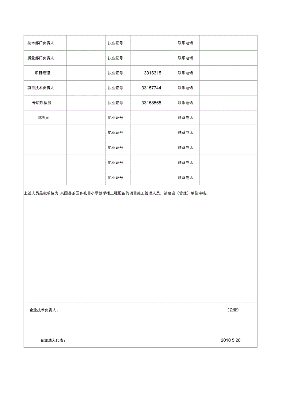 工程概况表(综合表)_第3页