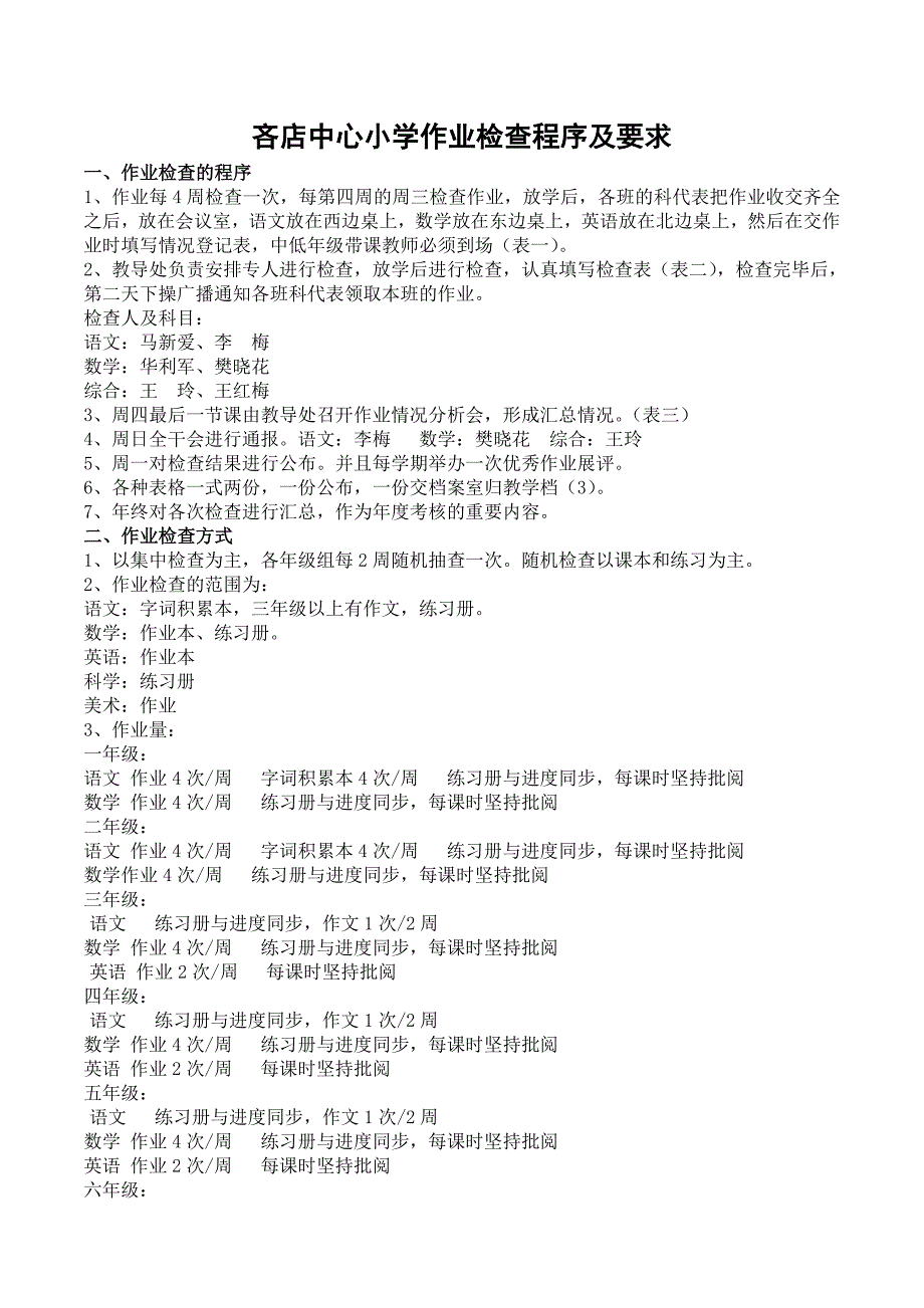 作业检查的程序和方式_第1页