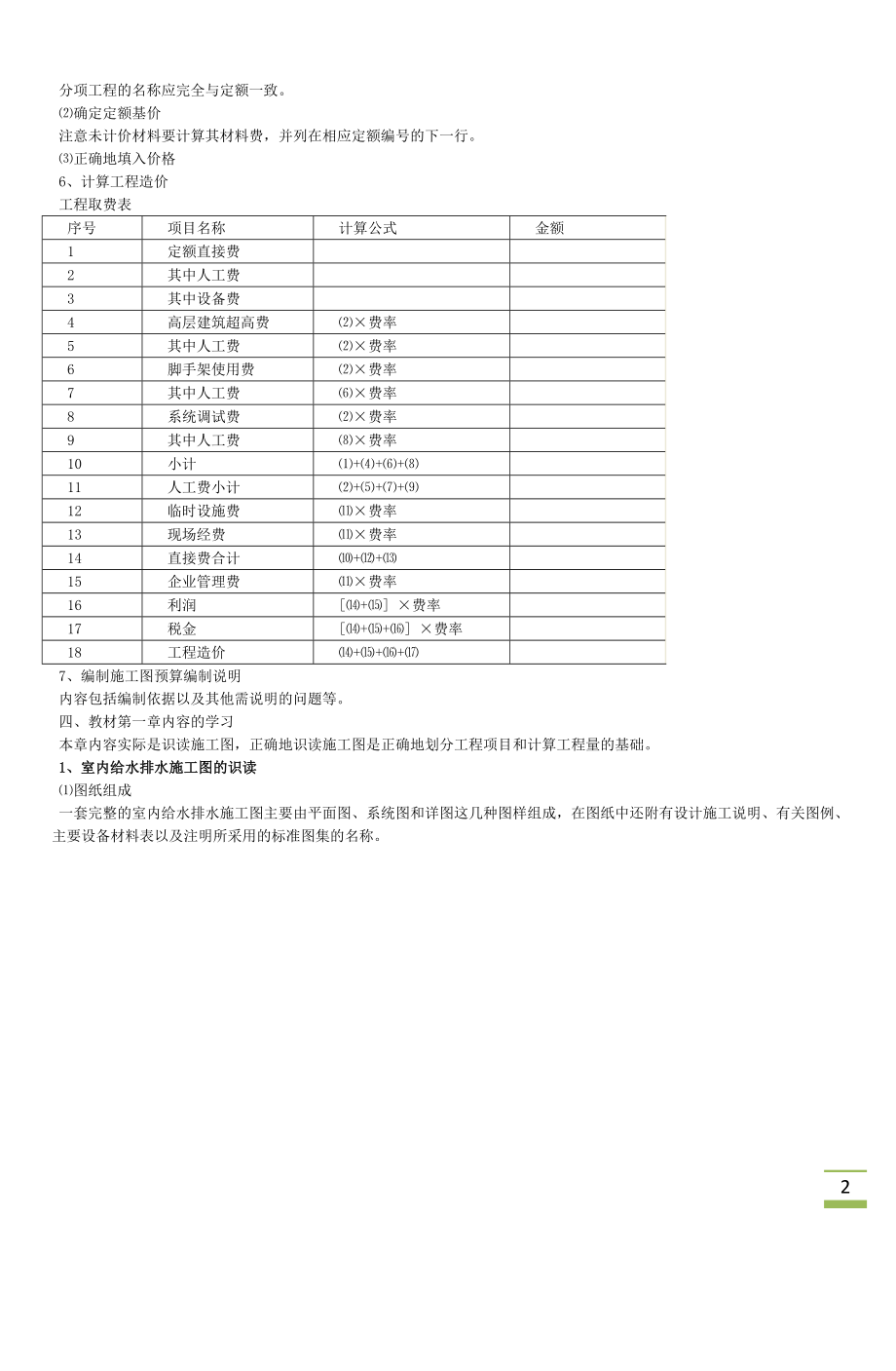 安装工程造价员工程计量与计价实务_第2页