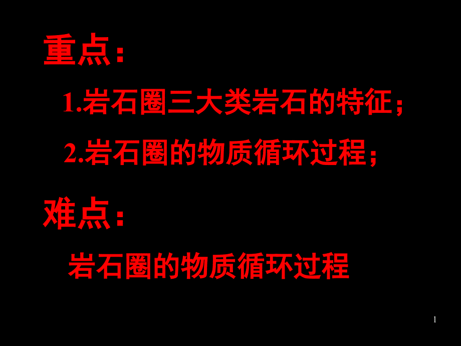 岩石圈物质循环板块运动分享资料_第1页