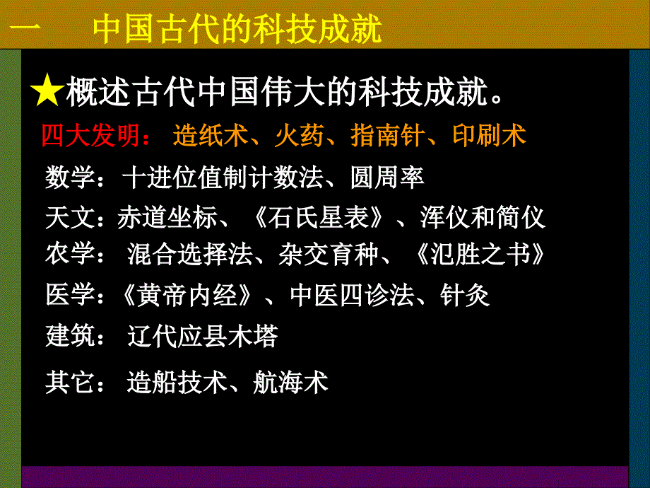 古代中国的科学技术与文化_第3页