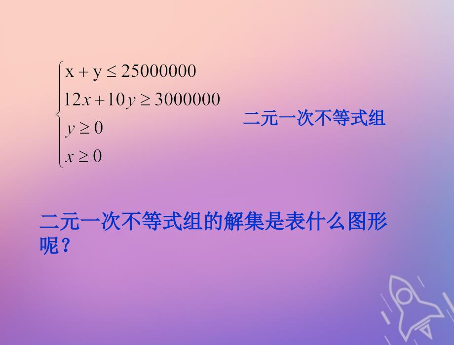 河北省临漳县高中数学 第三章 不等式 3.3.1 二元一次不等式（组）与平面区域课件 新人教A版必修5_第3页