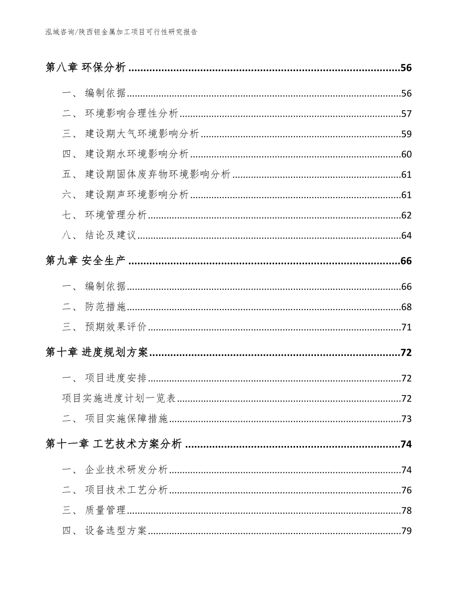 陕西钽金属加工项目可行性研究报告_第4页