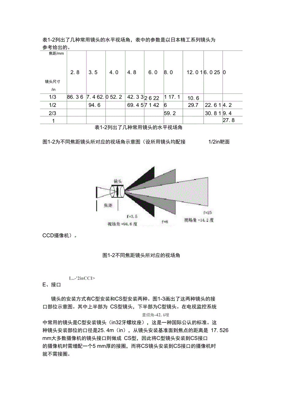 摄像机镜头参数解析_第4页