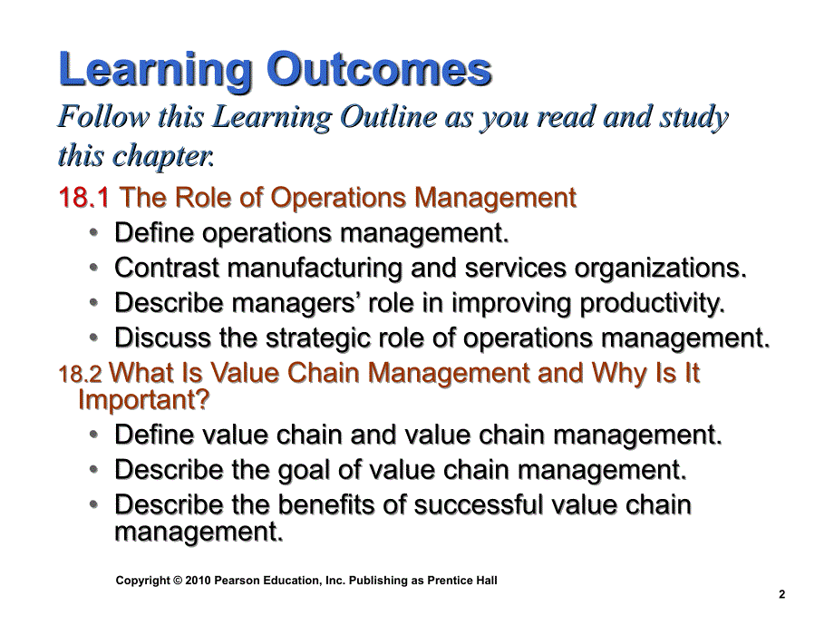 管理学英文课件：ch18 Managing Operations_第2页