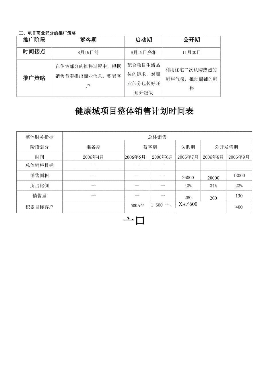 永丰健康城营销推广方案_第5页