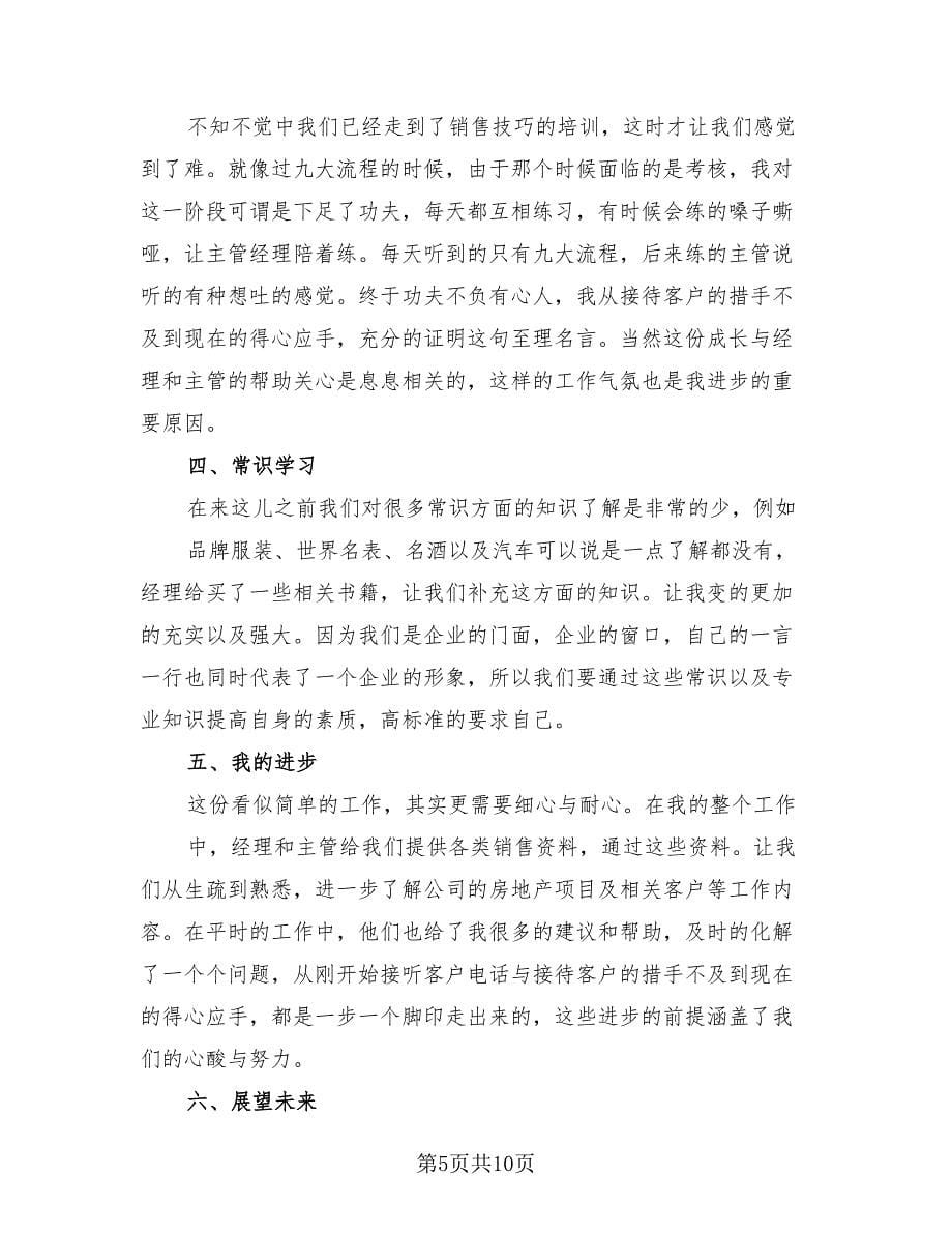 置业顾问年终工作总结标准范文（四篇）.doc_第5页