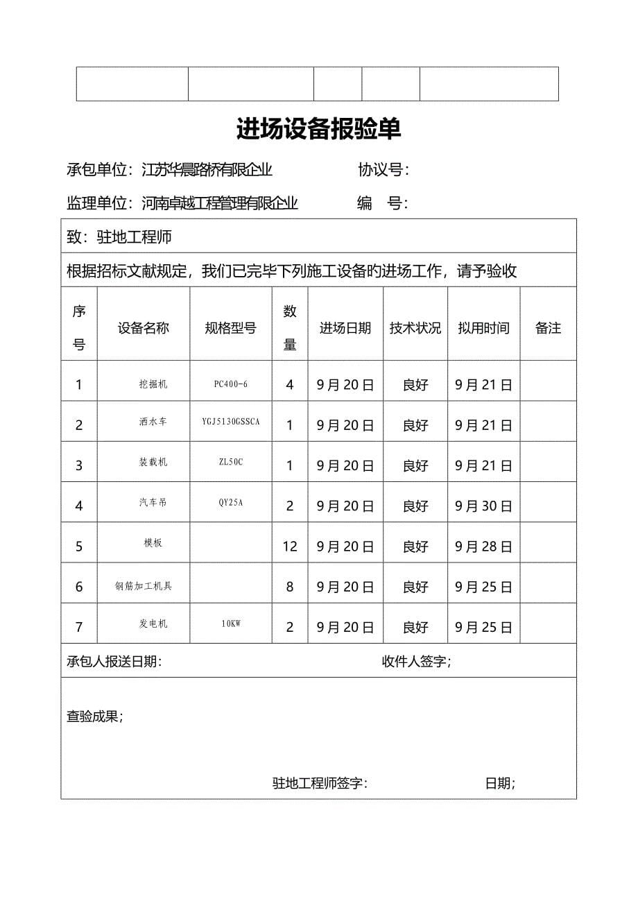 搭板分项工程开工报告_第5页