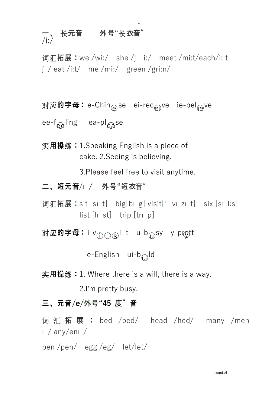 48个音标超级详细版_第1页
