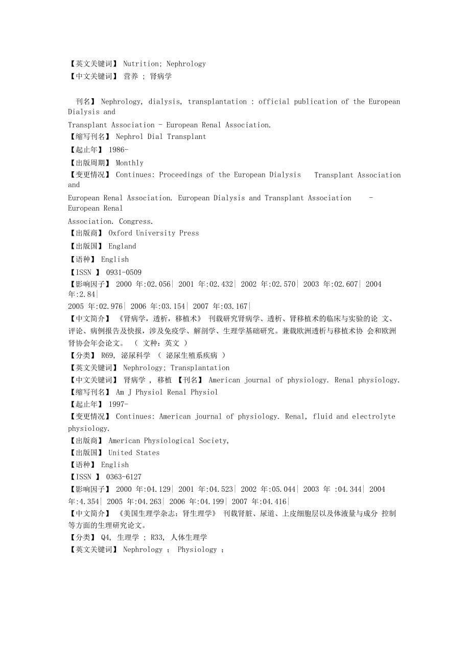 SCI-肾病杂志大全_第5页