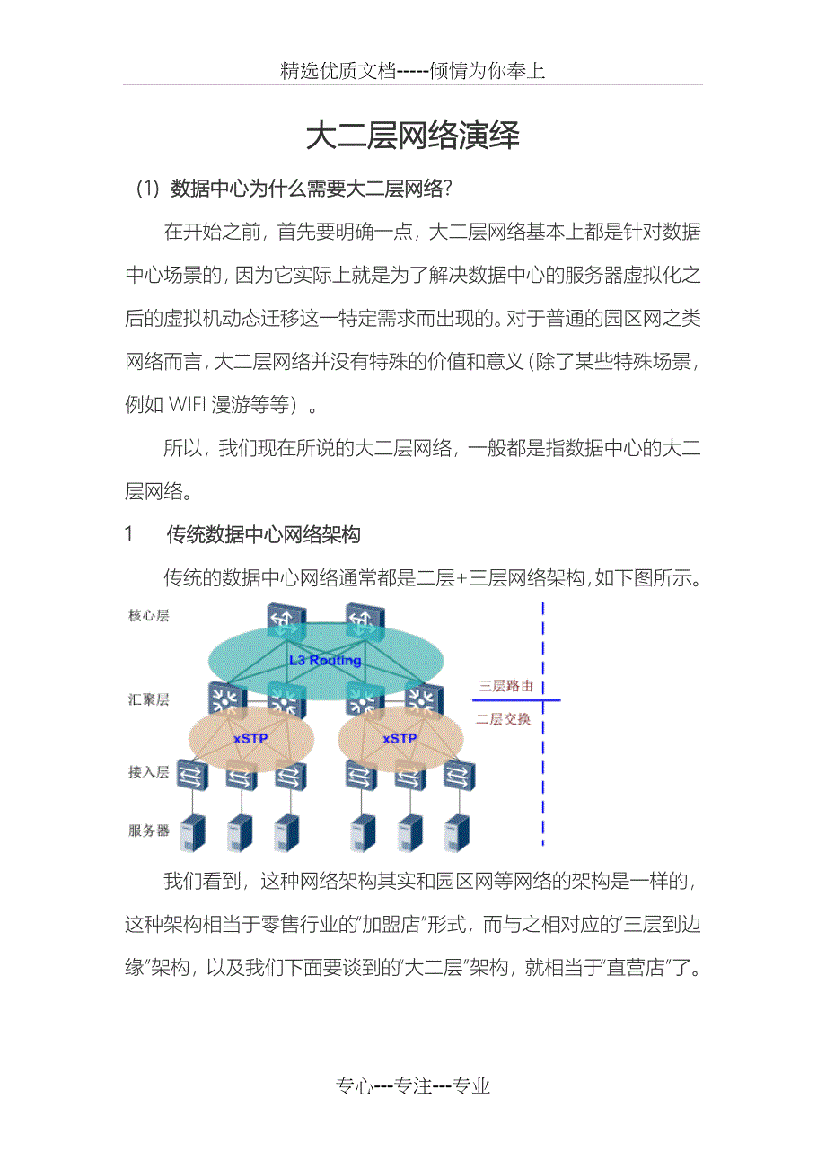 大二层网络演绎介绍_第1页